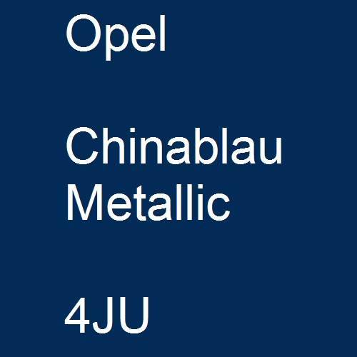 Opel, Chinablau Metallic, 4JU.